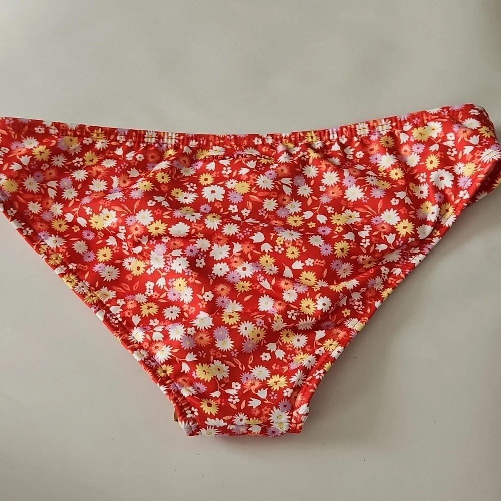 Billabong Girls Swim Sweet Blooms Bottoms Size 12